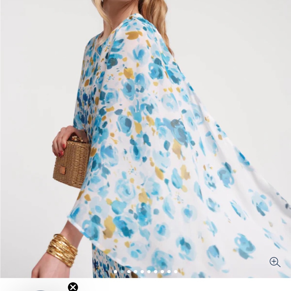 Frances Valentine Cape Dress - Picture 3 of 4